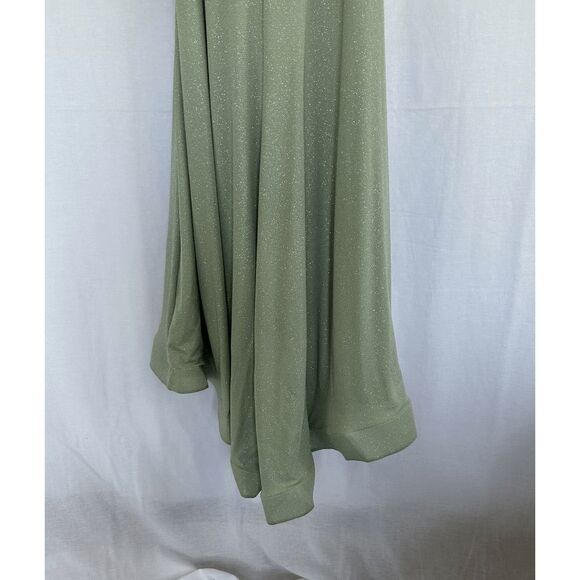 Windsor Prom/Formal/Bridesmaid Dress, Sage Green Size 3/4? Long, Open Back - Picture 2 of 11